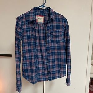 Abercrombie kids flannel